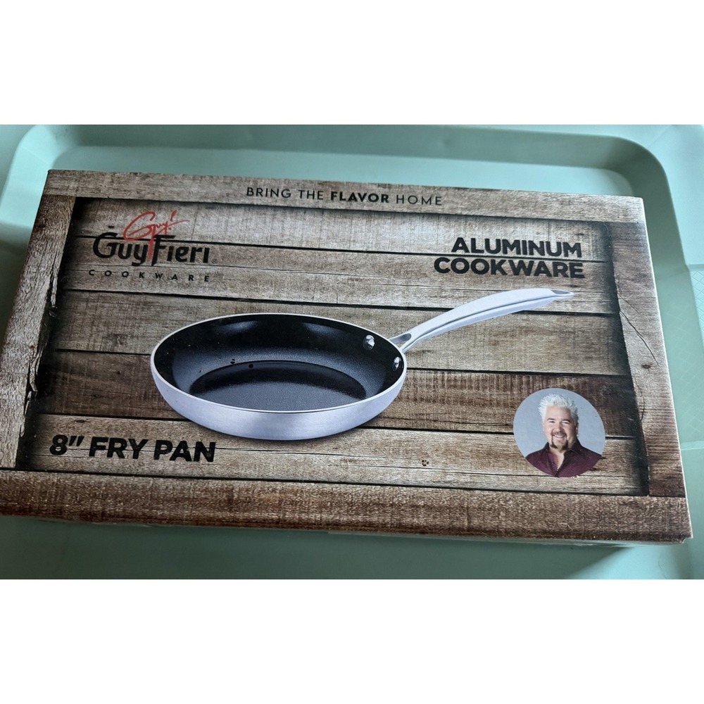 Guy Fieri Cookware 10" Frying Pan for‎ Cooking Non Stick Dishwasher Safe NEW